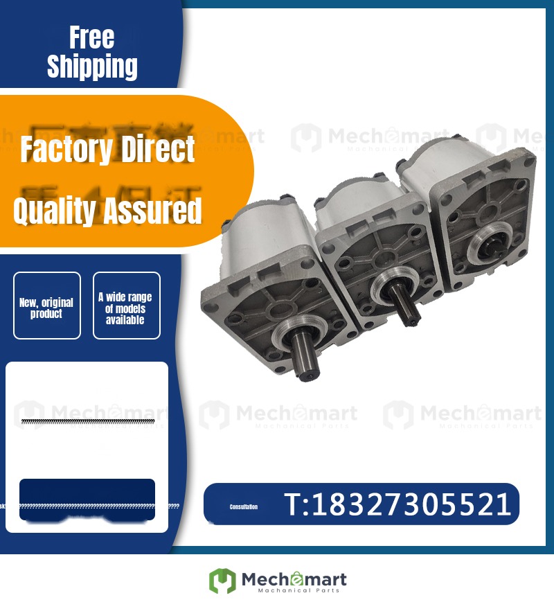 hydraulic gear pump oil pump CBN-E310/F316/F325 flat key spline flat handle left rotation right rotation