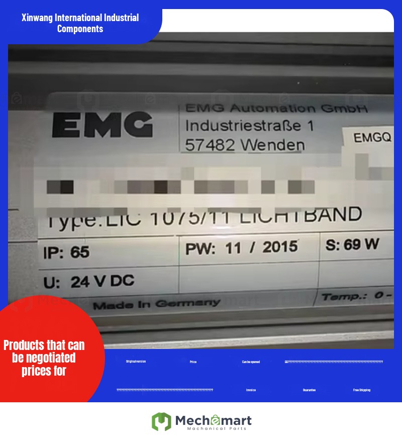 German EMG corrected emission light source LIC 1075/11 LICHTBAND